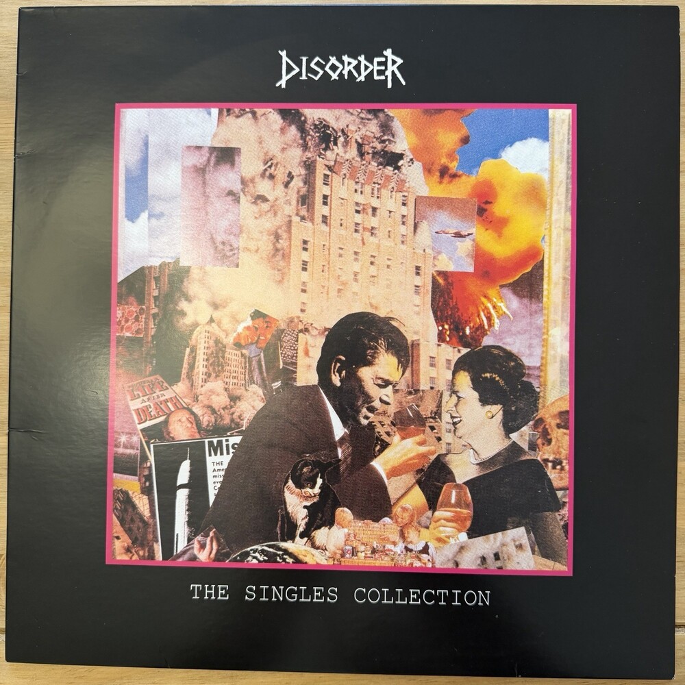 Disorder "The Singles Collection" 2013 UK Hardcore Punk LP Vinyl